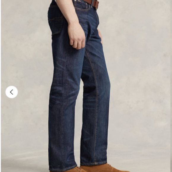Polo Ralph Lauren Hampton Relaxed Straight Jeans mens 36X32 - Picture 2 of 11